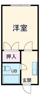 カーサ緑ヶ丘【1階】の間取り