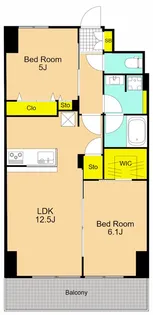 Iris南大井【4階】の間取り