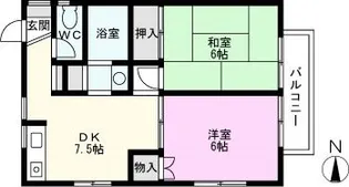 マインドYOU戸塚2【2階】の間取り