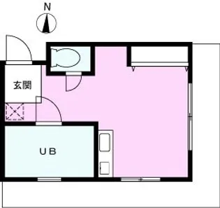 シンコウハイツ【3階】の間取り
