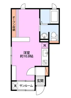 Common五十嵐B棟【1階】の間取り