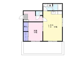 サニーヒルいそま【3階】の間取り