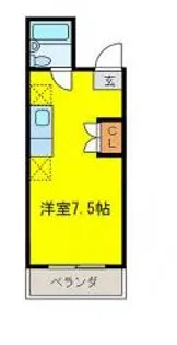 ステイタス小網【3階】の間取り