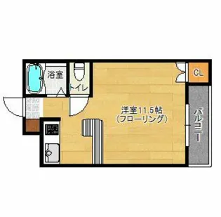 フォレスト鳥飼【3階】の間取り
