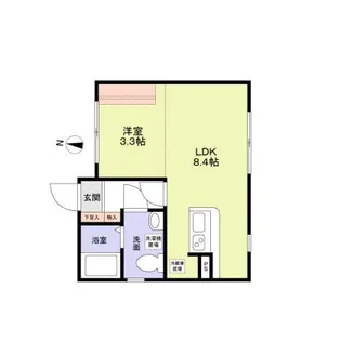 ラ・フォート元町中華街【4階】の間取り