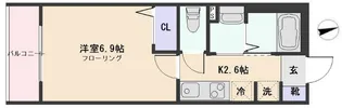 マストライフ豊島園【2階】の間取り