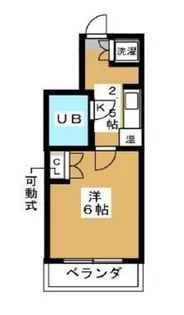 東京都品川区小山6【マンション】の間取り