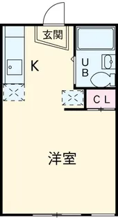 ハイツ藤【1階】の間取り