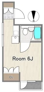 ハイツ岡庭【3階】の間取り