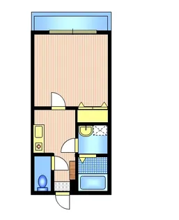 埼玉県北足立郡伊奈町中央2【アパート】の間取り