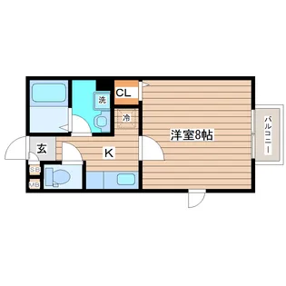 アルテミス【1階】の間取り