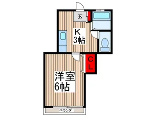 HOUSE HORIKITA【2階】の間取り