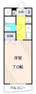 東京都清瀬市野塩4【マンション】の間取り