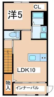 プランドール【2階】の間取り