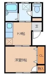 セントハル【1階】の間取り