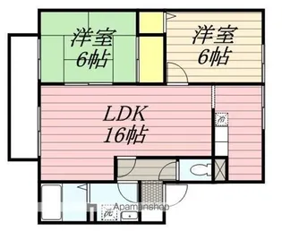 アイリーヒルズ【2階】の間取り