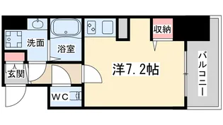ロイヤルレジデンス北梅田【6階】の間取り