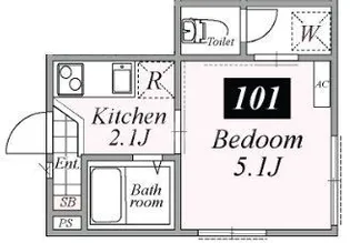 Relation青砥【1階】の間取り
