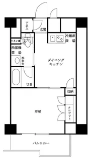 ルーブル仲六郷壱番館【8階】の間取り