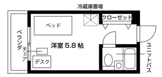東京都新宿区下落合2【マンション】の間取り