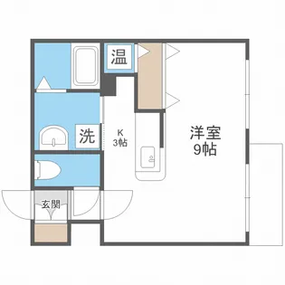 スペチアーレ札幌【8階】の間取り
