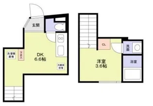 Kagurazaka Terrace【2階】の間取り