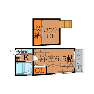 ブランドールII【2階】の間取り