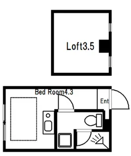 G-style中板橋【2階】の間取り