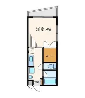 ポナール日新【1階】の間取り