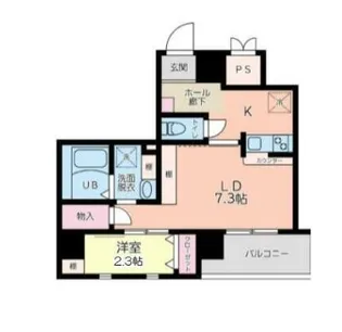 ブライト・リッツ【8階】の間取り