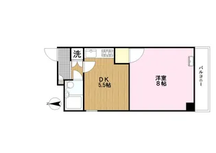 丸豊ビル【6階】の間取り