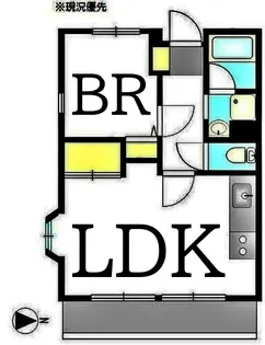 エルム大倉山第9【1階】の間取り