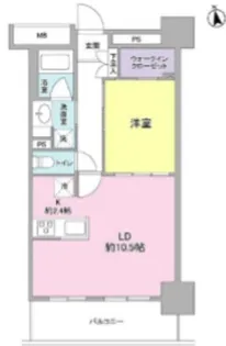 スタイリオ品川中延【11階】の間取り