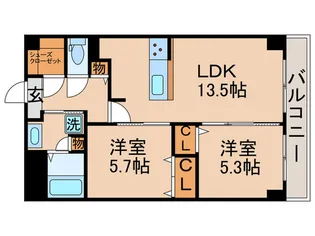 ベルクハイム立石【5階】の間取り