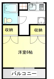 レグルス八幡【1階】の間取り