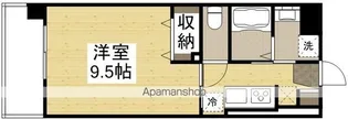 福富グラードマンション【5階】の間取り