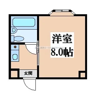 ムーブ若江西新町1号館【2階】の間取り