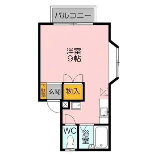 ハイツレフィード【1階】の間取り