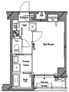 ARTESSIMO LINK FIORE【4階】の間取り
