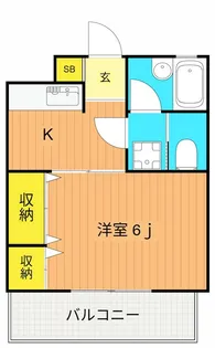 アーバンロジェ【3階】の間取り