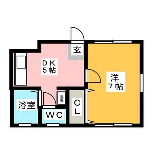 シャイニングハウス【1階】の間取り