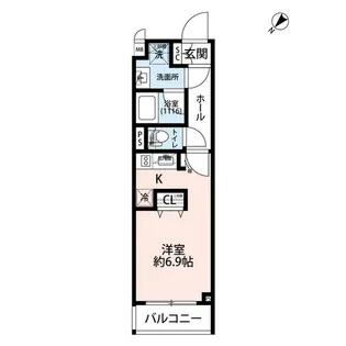 プレール・ドゥーク学芸大学II【3階】の間取り