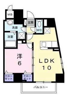 プラザ・デル・ソル【7階】の間取り