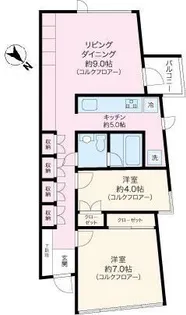 AURORA【3階】の間取り