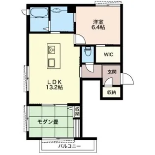 ShaMaison アフィーノ2【2階】の間取り