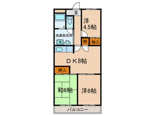 あおいマンション【3階】の間取り