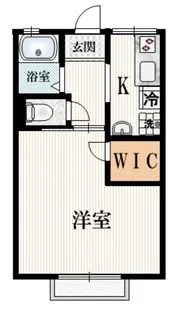 フルール【2階】の間取り