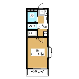 ヴィクトリーハイツ【2階】の間取り