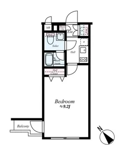 イアース東武練馬II【4階】の間取り