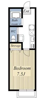 プチアベニューIII【1階】の間取り